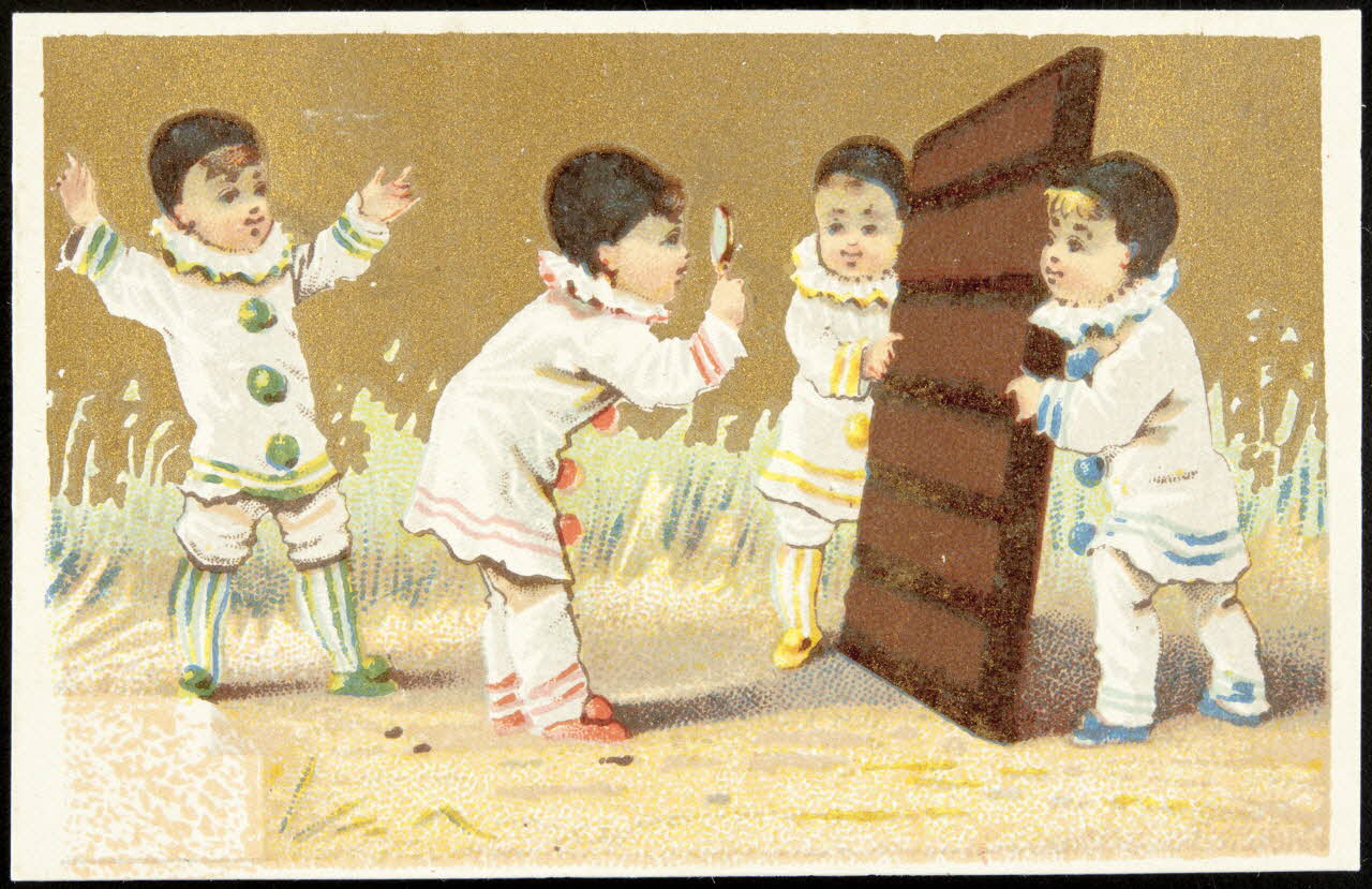 Mertens Léon carte réclame chromo Paris 1920 1995.1.1767.9 Photo