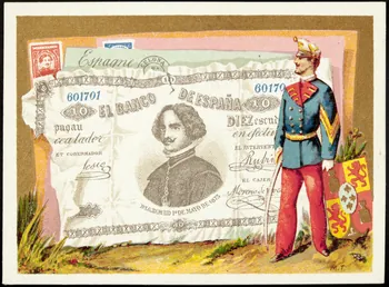 Mertens Léon ; Kahn carte réclame chromo Paris 1920 1995.1.1769.3 Photo