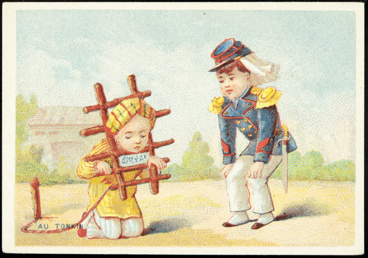 Mertens Léon ; Morel Ch. carte réclame chromo Paris 1920 1995.1.1770.1 Photo