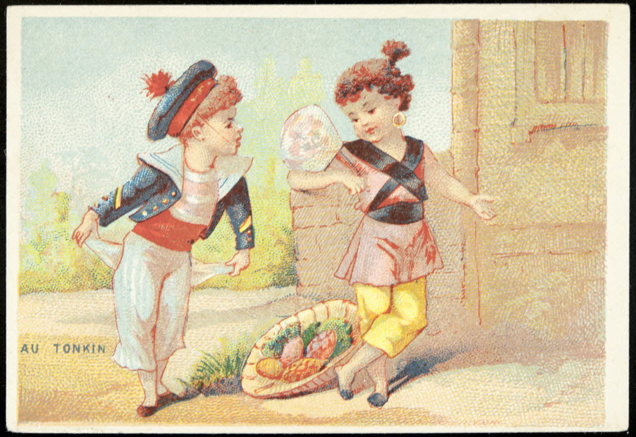 Mertens Léon ; Morel Ch. carte réclame chromo Paris 1920 1995.1.1770.6 Photo