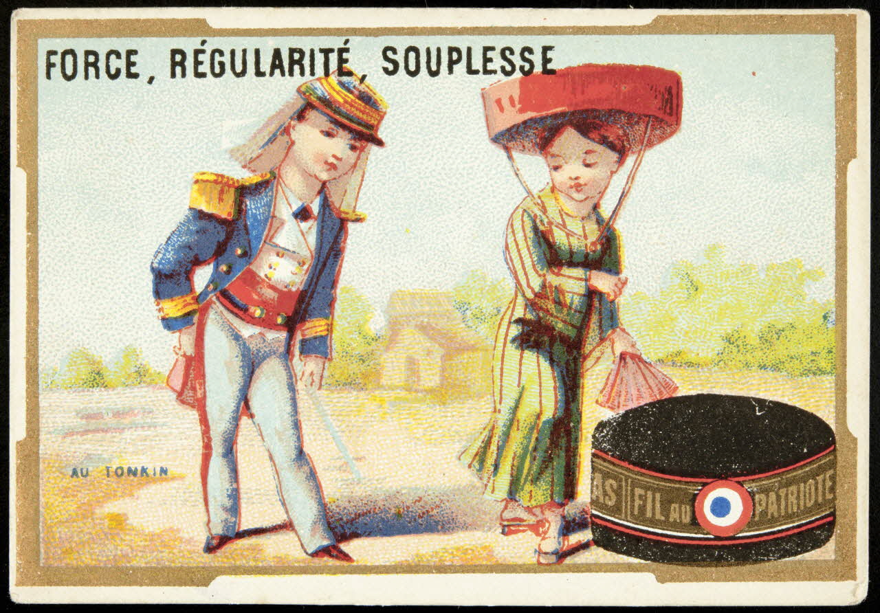 Mertens Léon carte réclame chromo Paris 1920 1995.1.1770.9 Photo