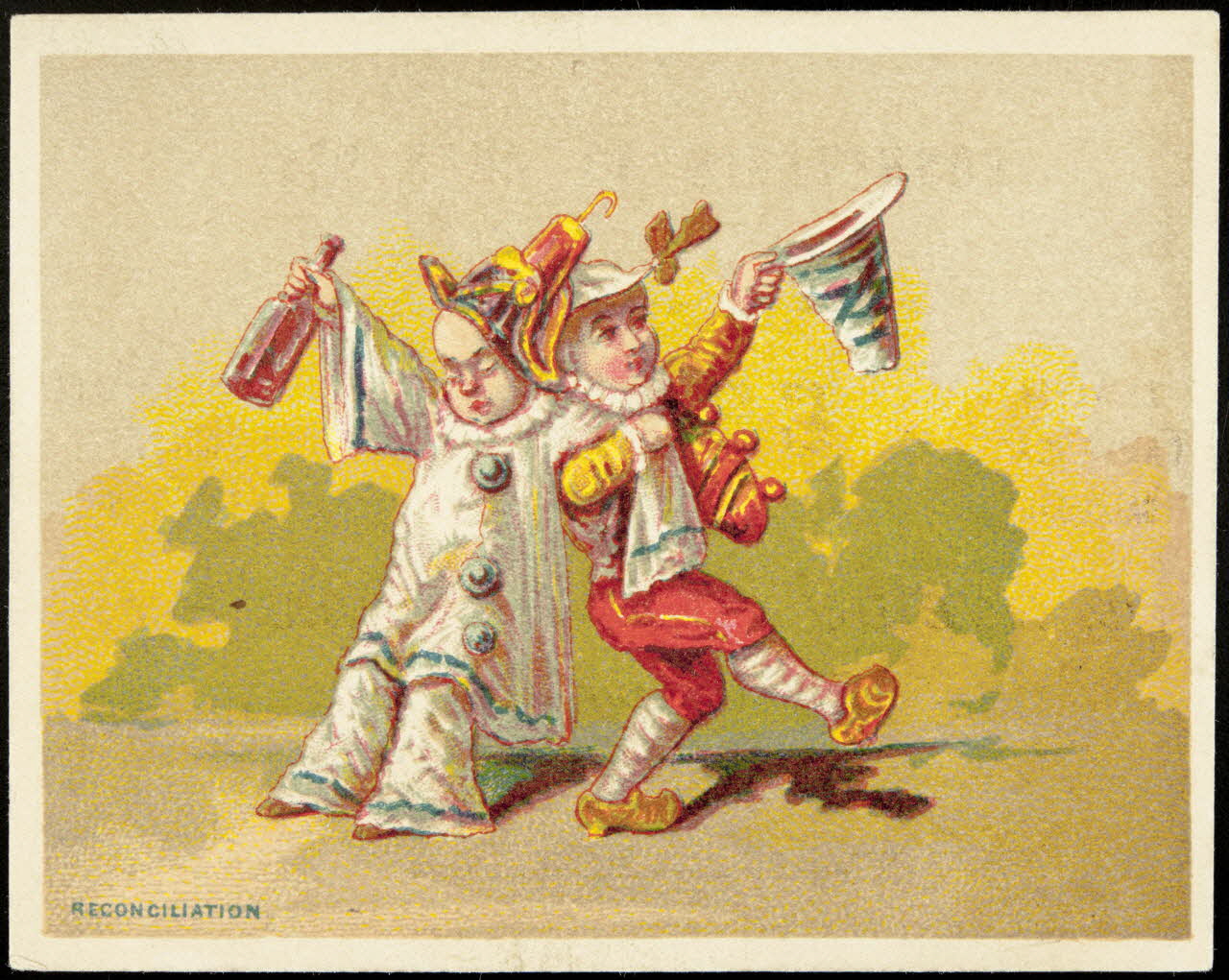 Mertens Léon carte réclame chromo Bruxelles 1920 1995.1.1771.5 Photo