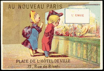 Mertens Léon ; Bonjour G. carte réclame chromo Paris 1920 1995.1.1772.4 Photo