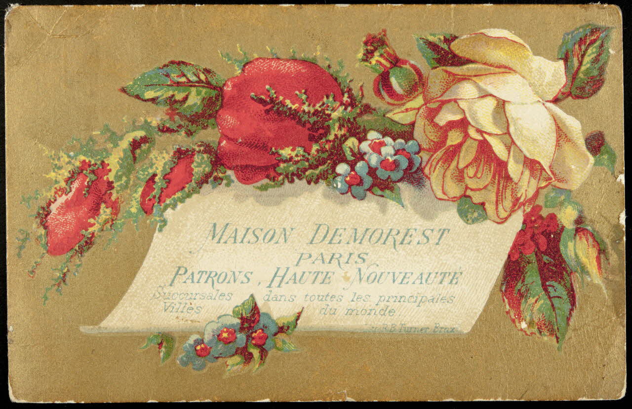 Mertens Léon carte réclame chromo Paris 1920 1995.1.1777.1 Photo