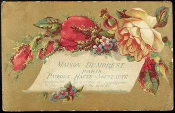 Mertens Léon carte réclame chromo Paris 1920 1995.1.1777.1 Photo