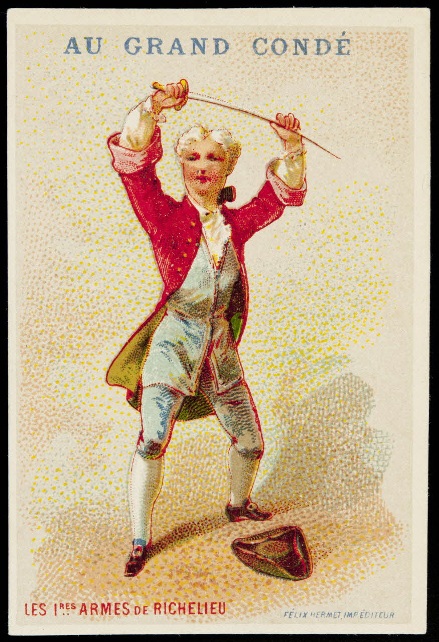 Hermet Félix carte réclame chromo Paris 1875-1876 1995.1.1779.4 Photo