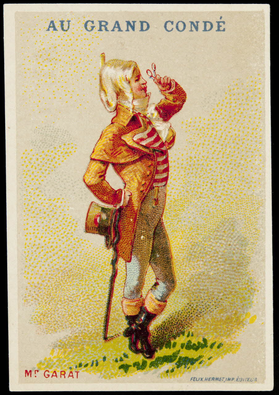 Hermet Félix carte réclame chromo Paris 1875-1876 1995.1.1779.6 Photo