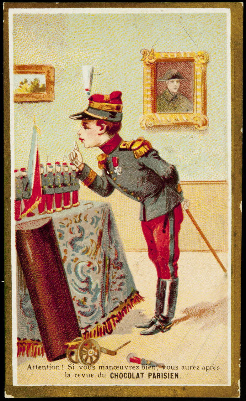 Hermet Félix carte réclame chromo France 1875-1876 1995.1.1780.2 Photo