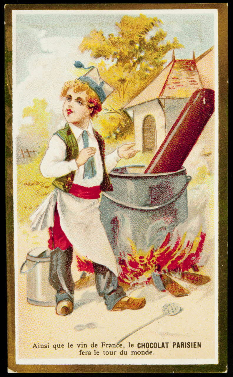 Hermet Félix carte réclame chromo Paris 1875-1876 1995.1.1780.5 Photo