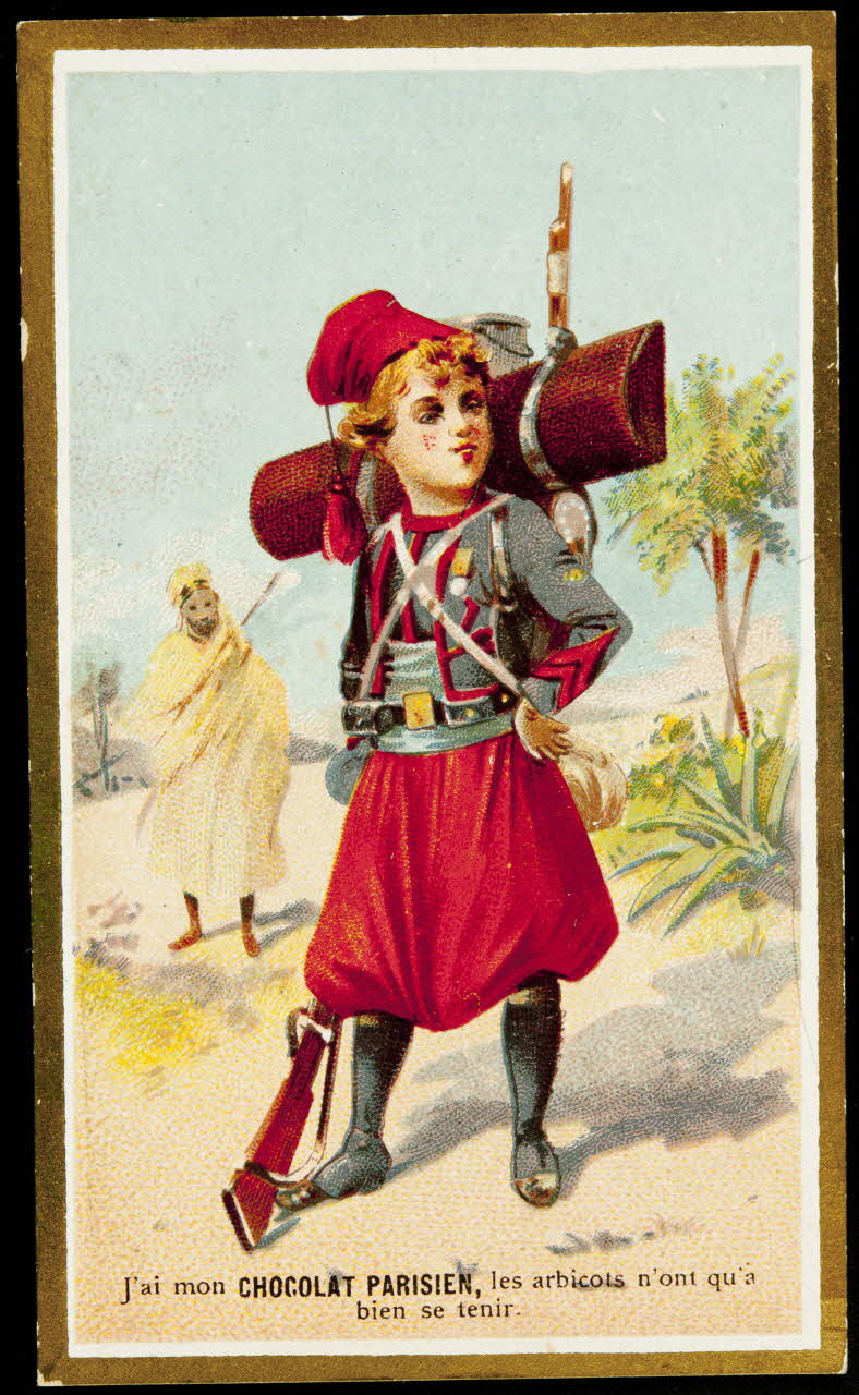 Hermet Félix carte réclame chromo Paris 1875-1876 1995.1.1780.6 Photo
