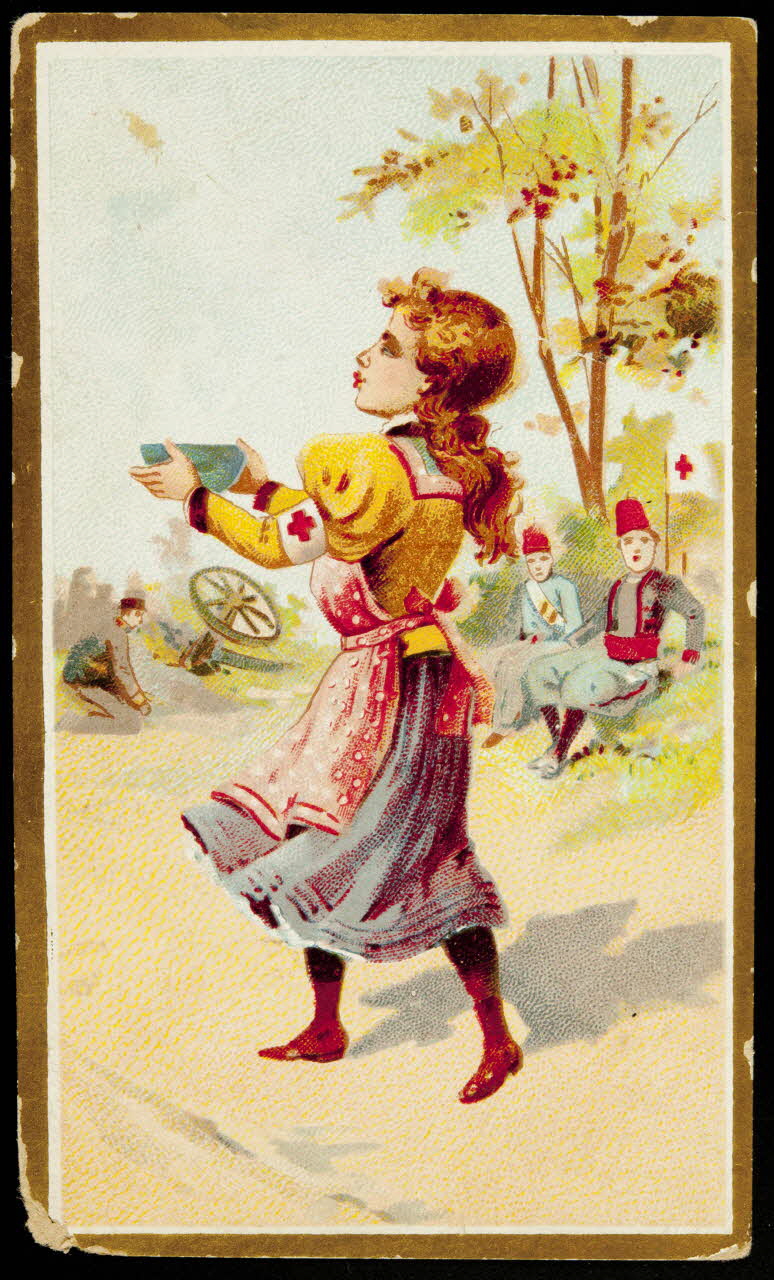 Hermet Félix carte réclame chromo Paris 1875-1876 1995.1.1780.7 Photo