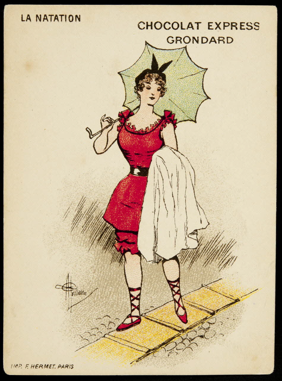 Guillaume ; Hermet Félix carte réclame chromo Paris 1875-1876 1995.1.1781.5 Photo