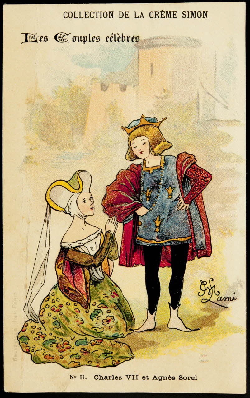 Lami ; Hermet Félix ; Belleville carte réclame chromo Paris 1875-1876 1995.1.1783.1 Photo