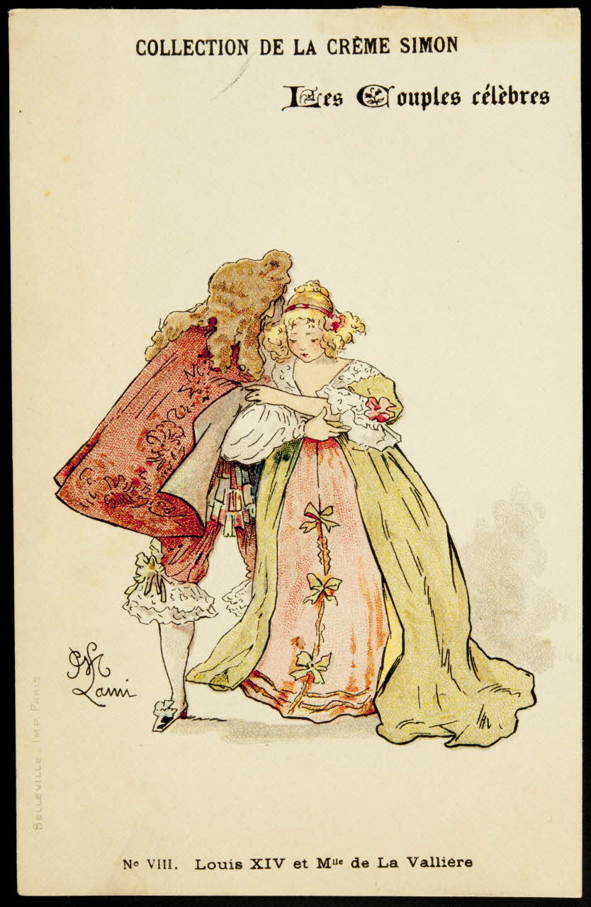 Lami ; Hermet Félix ; Belleville carte réclame chromo Paris 1875-1876 1995.1.1783.2 Photo