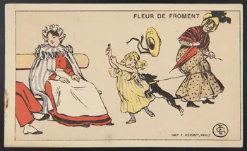 Hermet Félix carte réclame chromo Paris 1875-1876 1995.1.1789.2 Photo