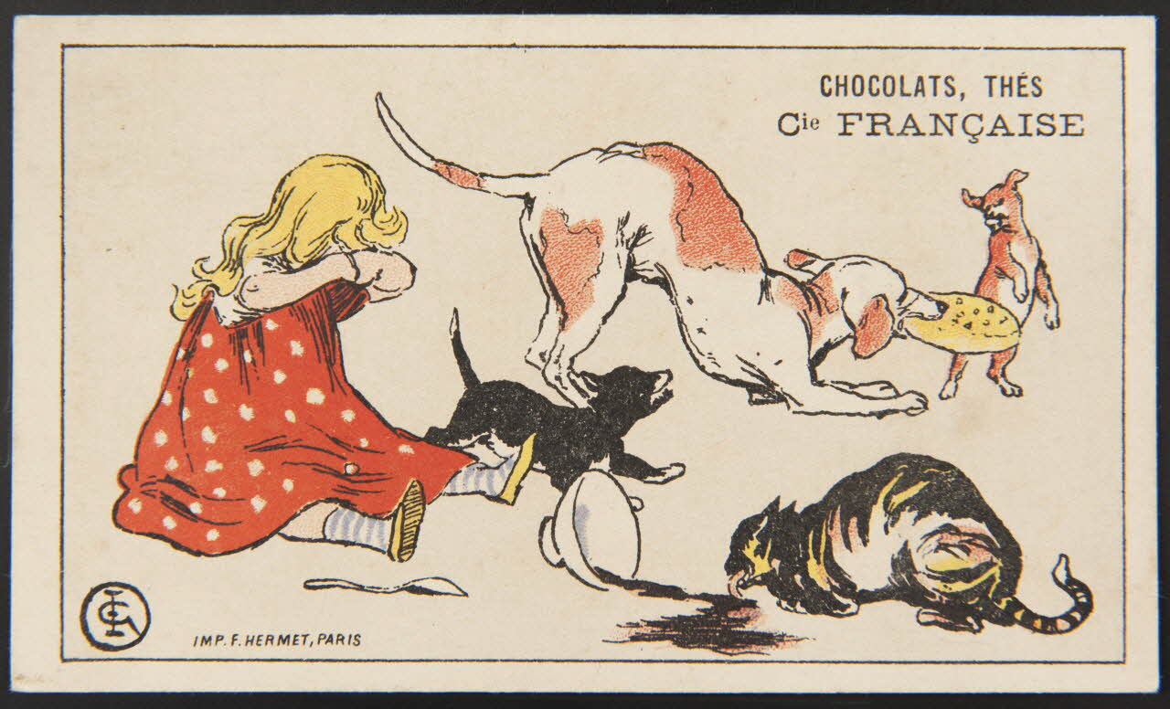 Hermet Félix carte réclame chromo Paris 1875-1876 1995.1.1789.6 Photo