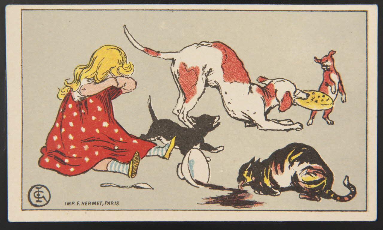 Hermet Félix carte réclame chromo Paris 1875-1876 1995.1.1789.7 Photo