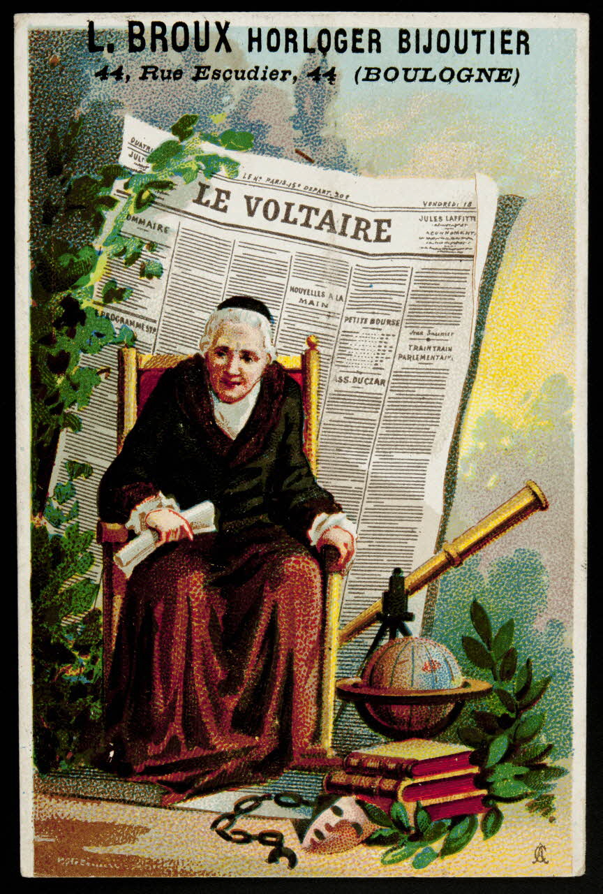 Alfred Clarey carte réclame chromo Paris 1878-1893 1995.1.179.25 Photo