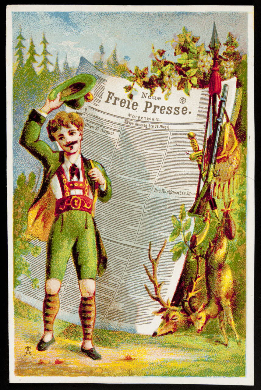 Alfred Clarey carte réclame chromo France 1878-1893 1995.1.179.6 Photo