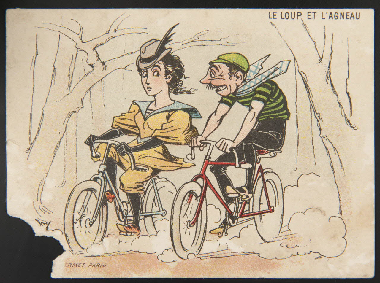 B. Moloch ; Hermet Félix carte réclame chromo Paris 1875-1876 1995.1.1790.6 Photo