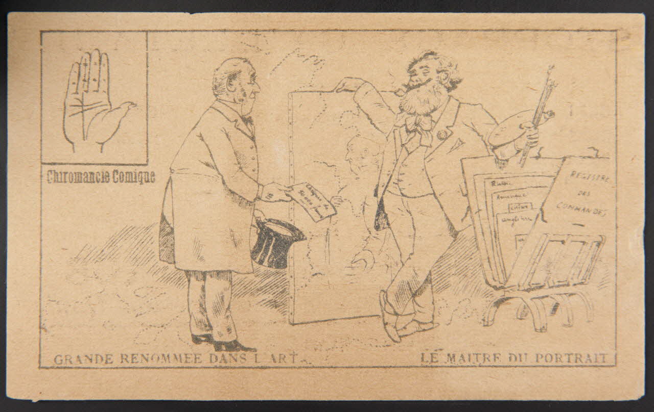 Hermet Félix ; Desmard P. carte réclame chromo Paris 1875-1876 1995.1.1793.6 Photo