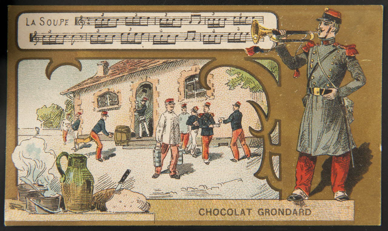 Hermet Félix carte réclame chromo Paris 1875-1876 1995.1.1794.14 Photo