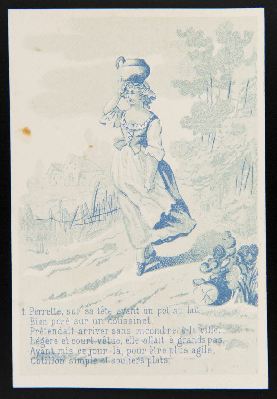 Clamaron carte réclame chromo France 1870-1890 1995.1.1800.1 Photo