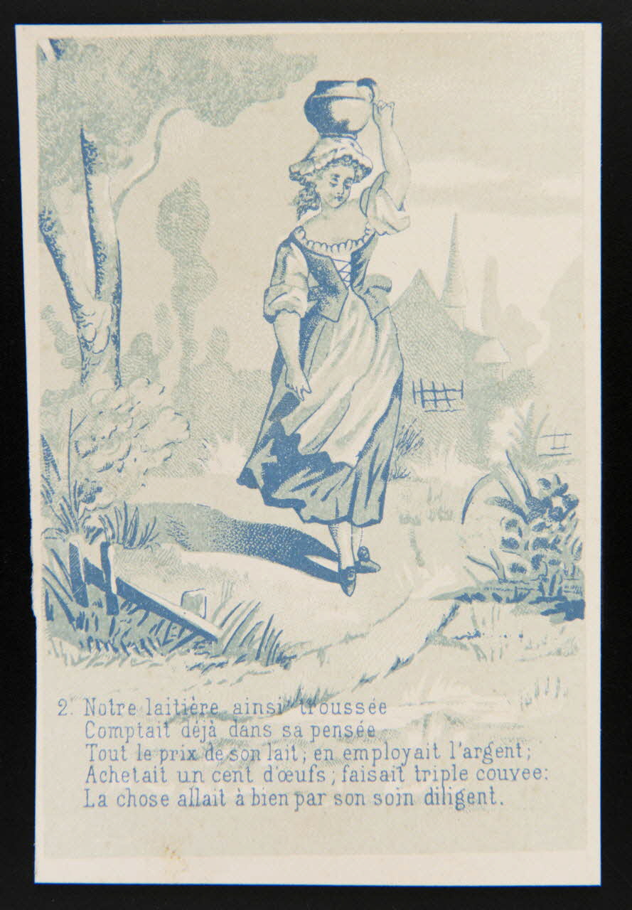 Clamaron carte réclame chromo France 1870-1890 1995.1.1800.2 Photo