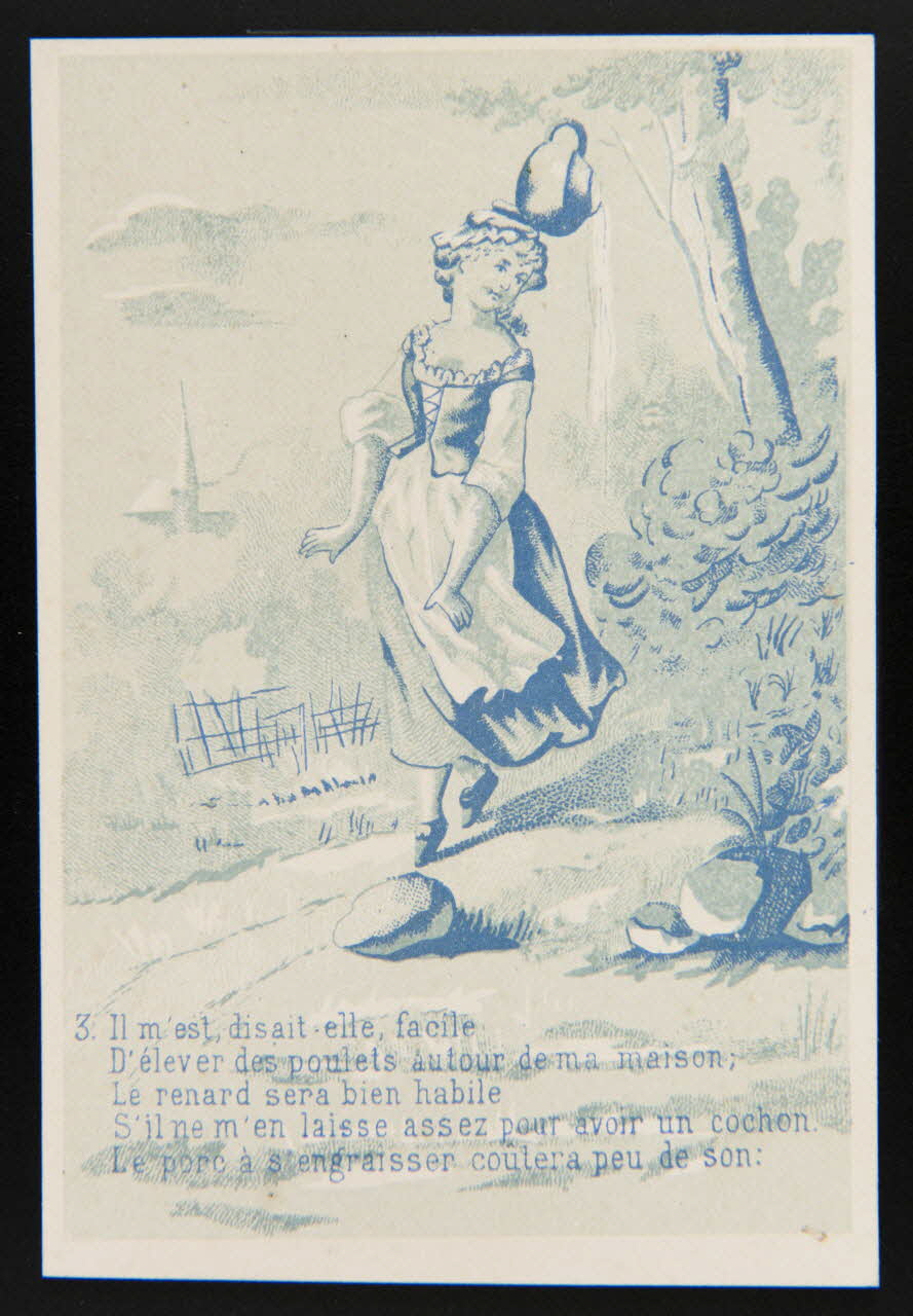 Clamaron carte réclame chromo France 1870-1890 1995.1.1800.3 Photo