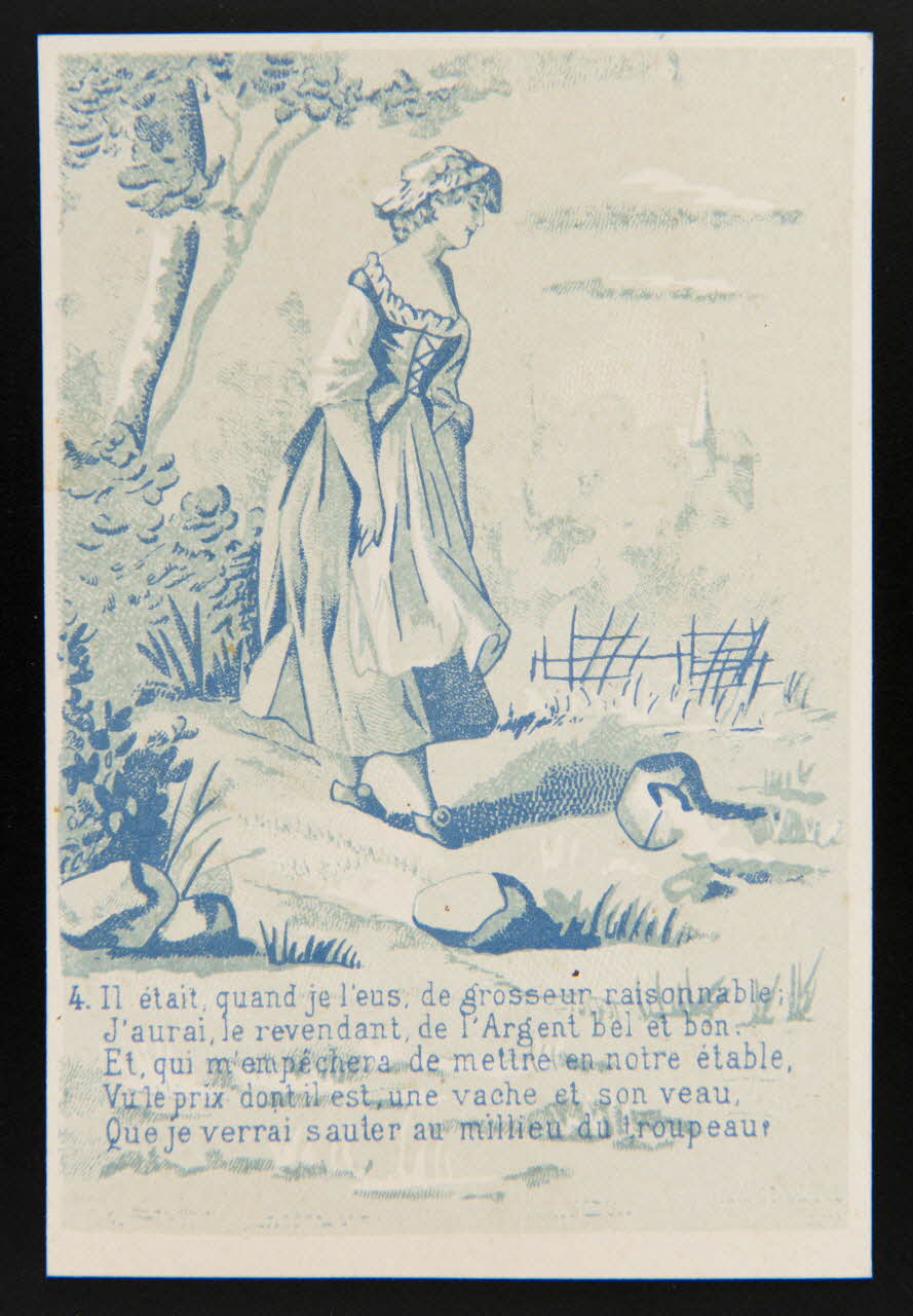 Clamaron carte réclame chromo France 1870-1890 1995.1.1800.4 Photo