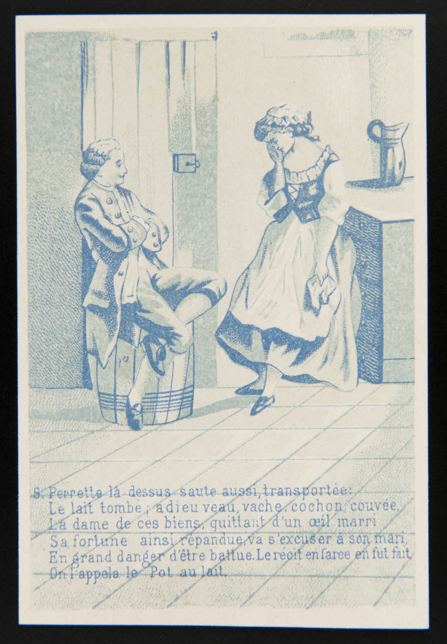 Clamaron carte réclame chromo France 1870-1890 1995.1.1800.5 Photo