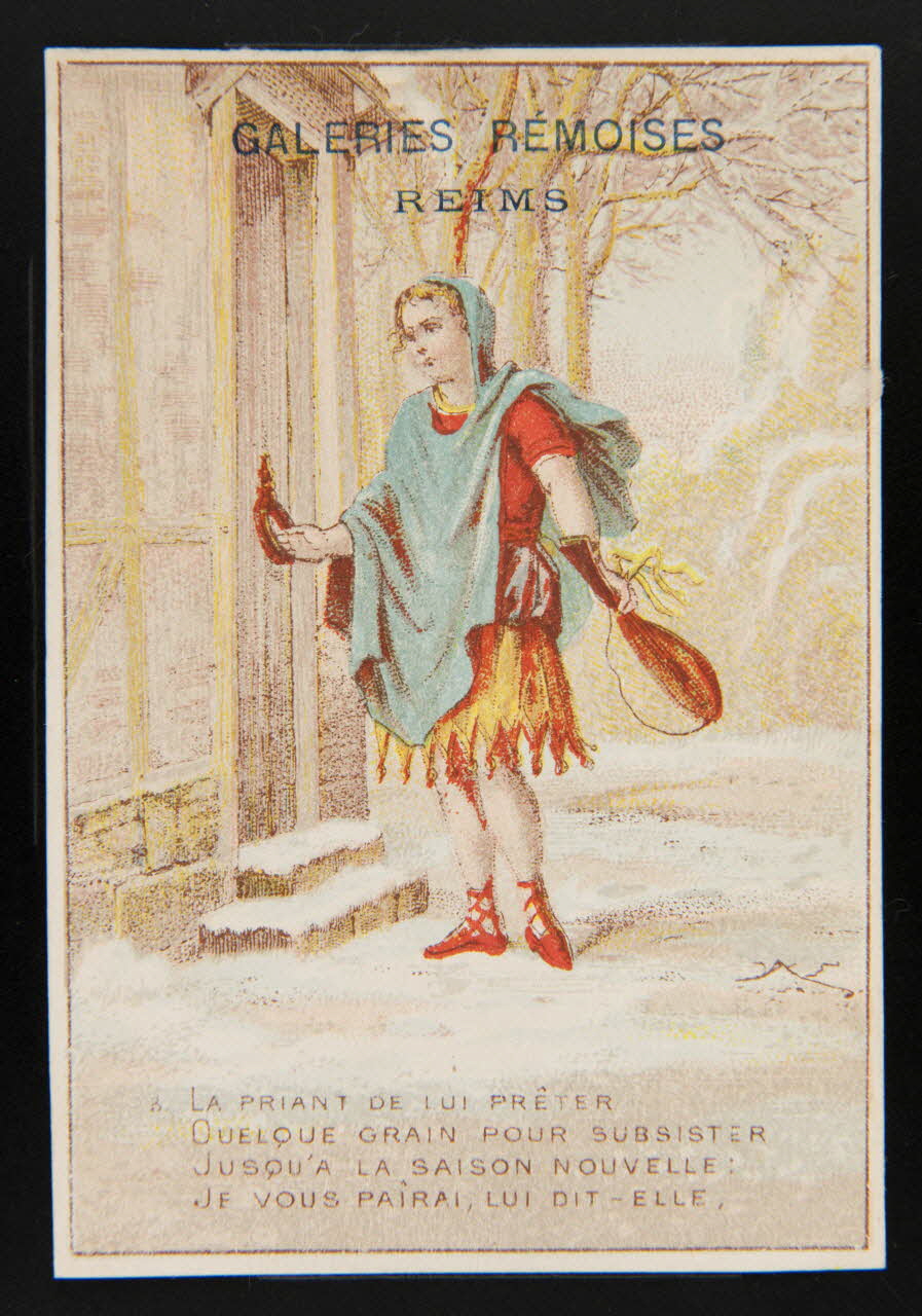 Clamaron carte réclame chromo France 1870-1890 1995.1.1801.3 Photo