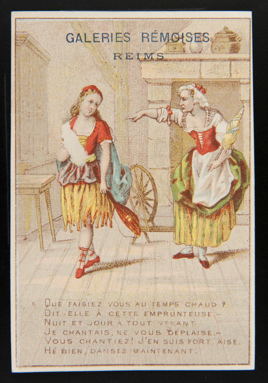 Clamaron carte réclame chromo France 1870-1890 1995.1.1801.5 Photo