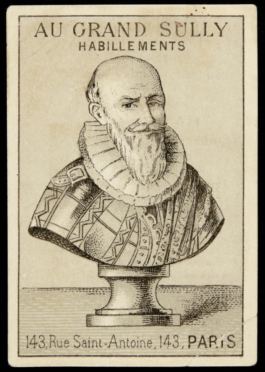 carte réclame chromo Paris 1880-1900 1995.1.1803.1 Photo