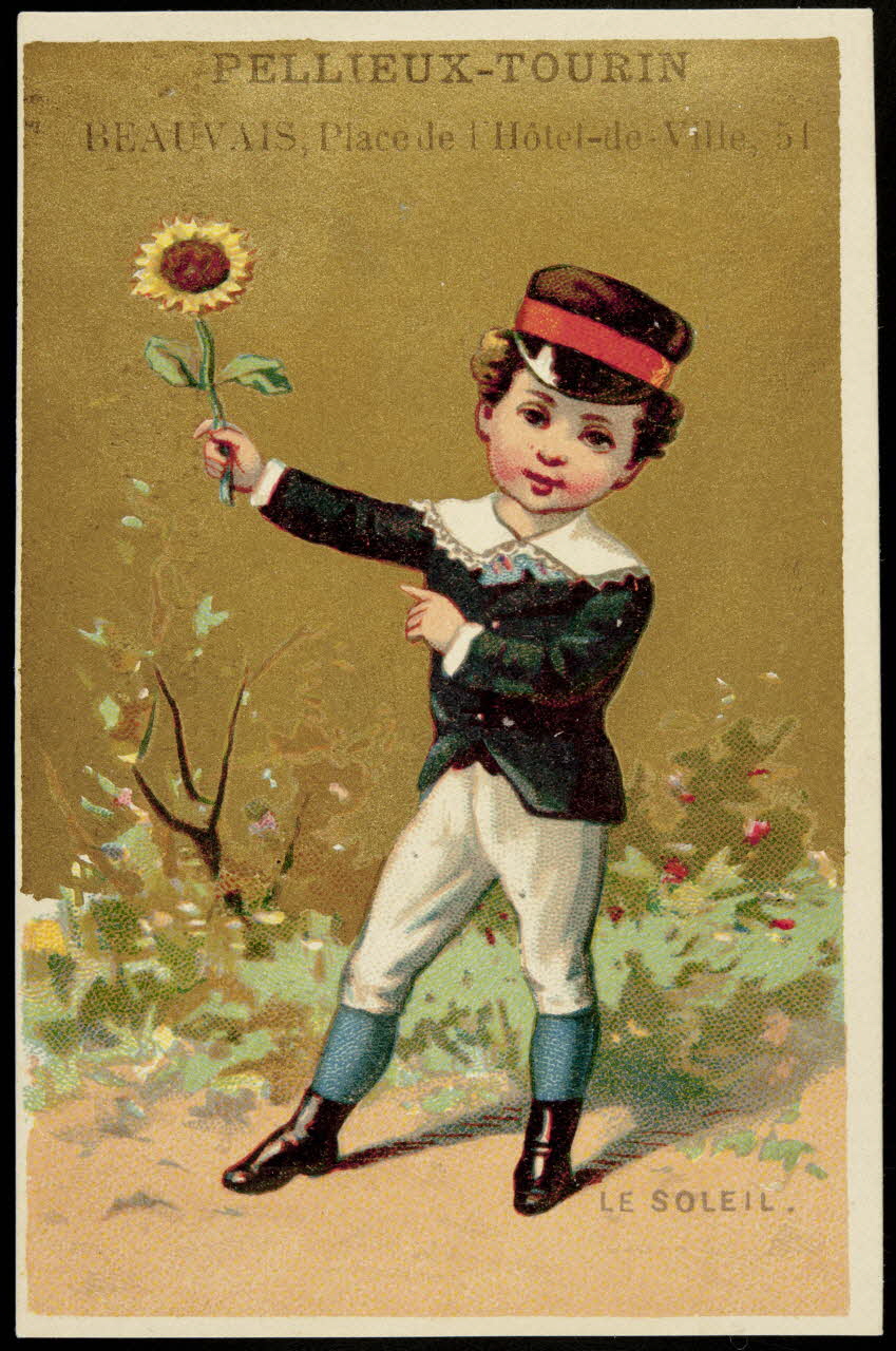 E. Capon carte réclame chromo Paris 1880-1900 1995.1.1805.2 Photo