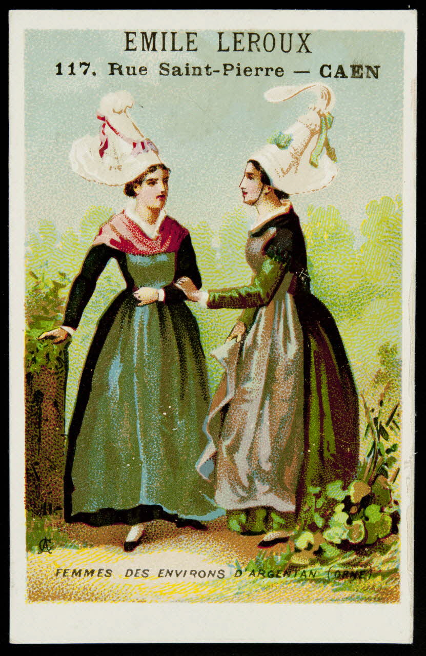 Alfred Clarey carte réclame chromo Paris 1878-1893 1995.1.181.1 Photo