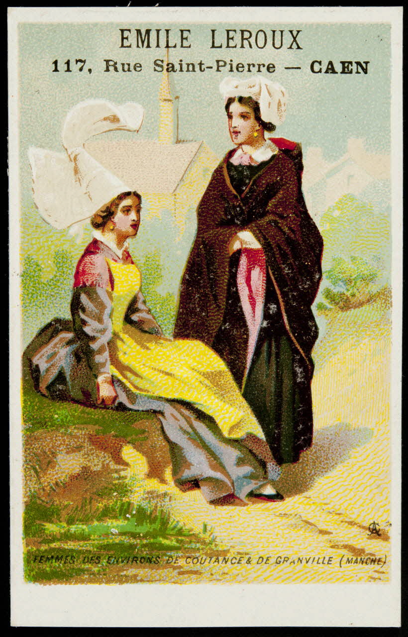 Alfred Clarey carte réclame chromo Paris 1878-1893 1995.1.181.3 Photo