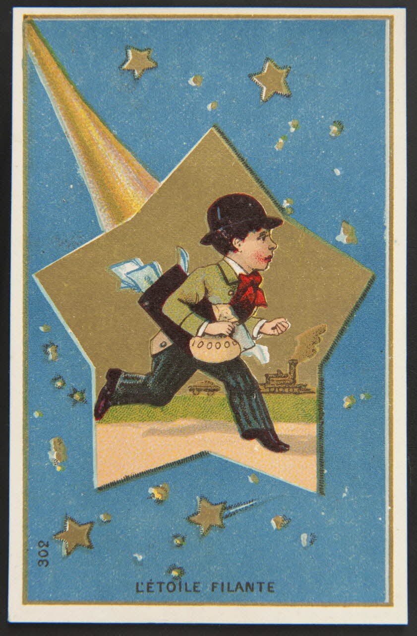 carte réclame chromo Paris 1880-1900 1995.1.1810.1 Photo