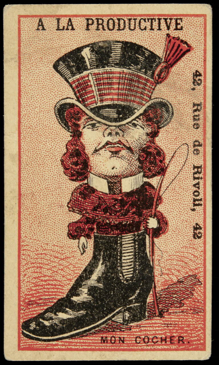 carte réclame chromo Dôle 1880-1900 1995.1.1811.1 Photo