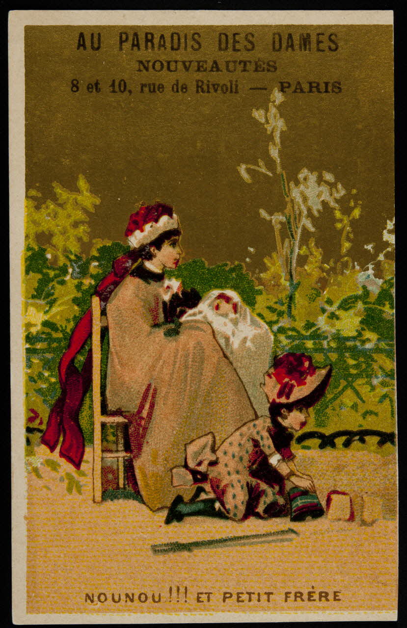 carte réclame chromo Dôle 1880-1900 1995.1.1814.1 Photo