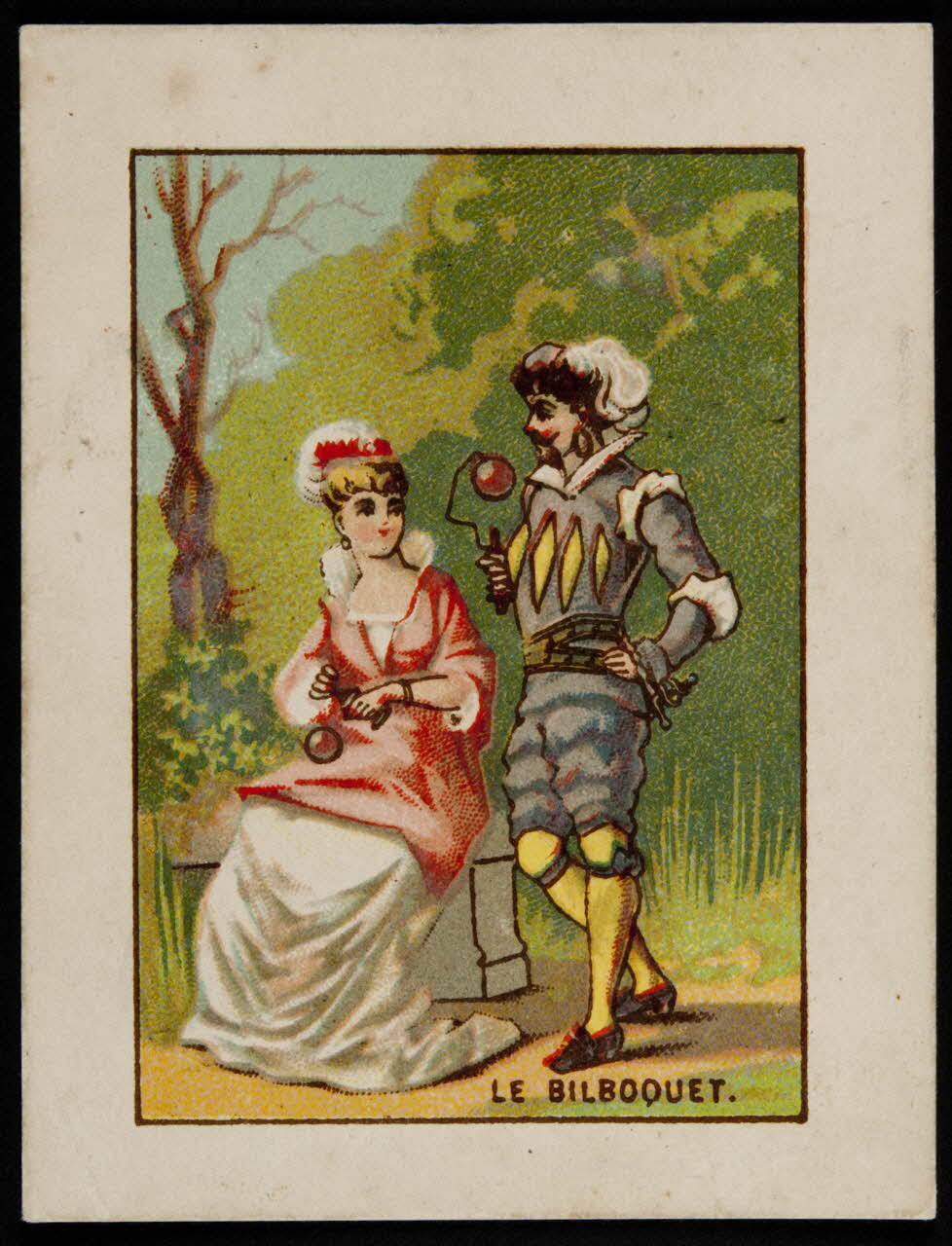 carte réclame chromo Dôle 1880-1882 1995.1.1818.1 Photo