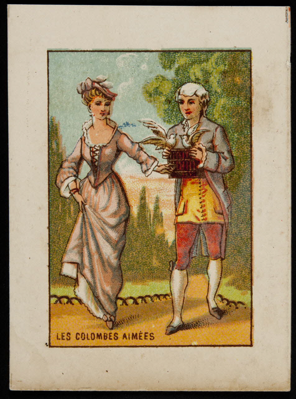 carte réclame chromo Dôle 1880-1882 1995.1.1818.2 Photo