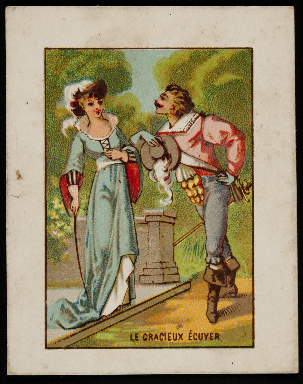carte réclame chromo Dôle 1880-1882 1995.1.1818.4 Photo