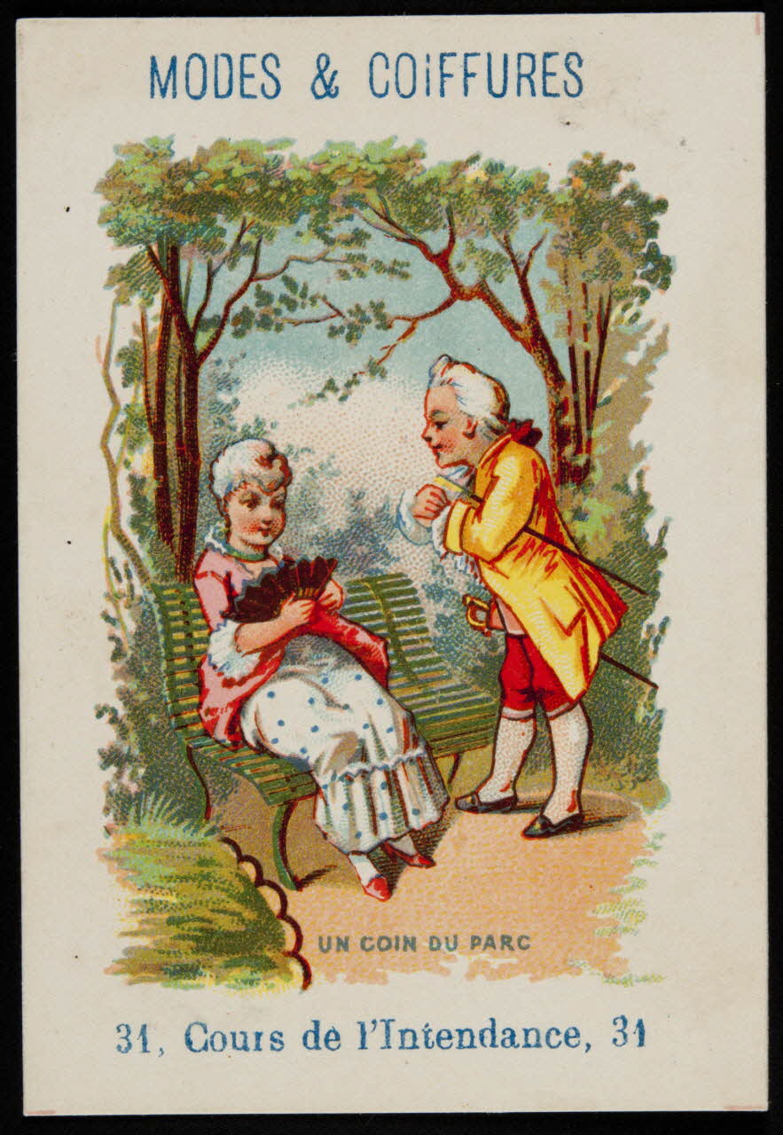 carte réclame chromo Dôle 1880-1882 1995.1.1819.14 Photo