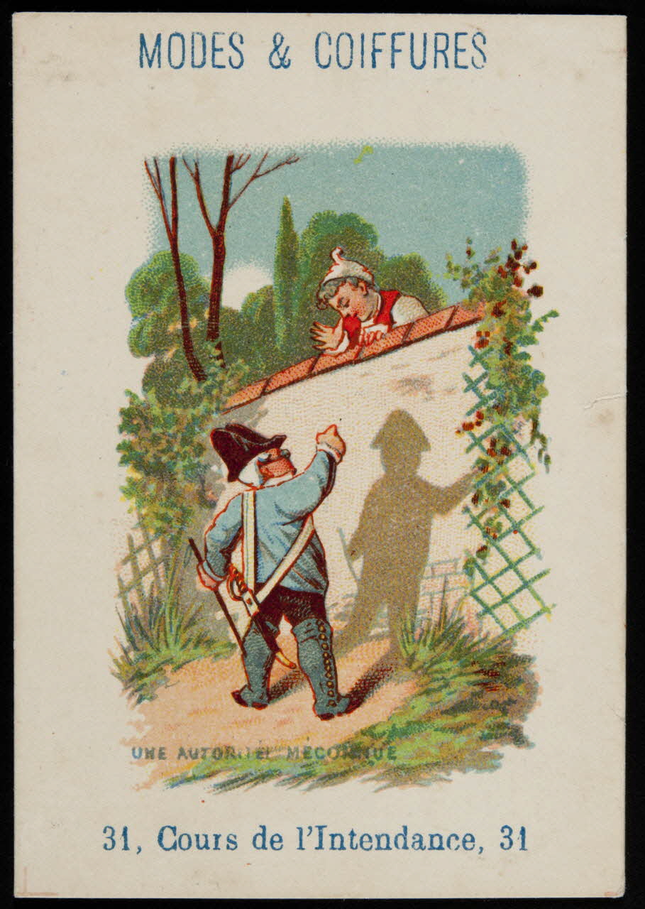 carte réclame chromo Dôle 1880-1882 1995.1.1819.15 Photo