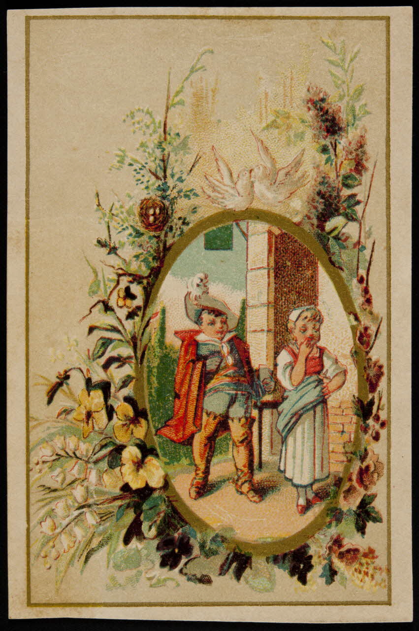 carte réclame chromo Dôle 1880-1900 1995.1.1819.2 Photo