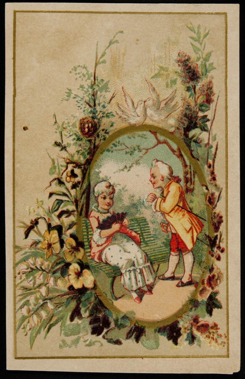 carte réclame chromo Dôle 1880-1900 1995.1.1819.3 Photo