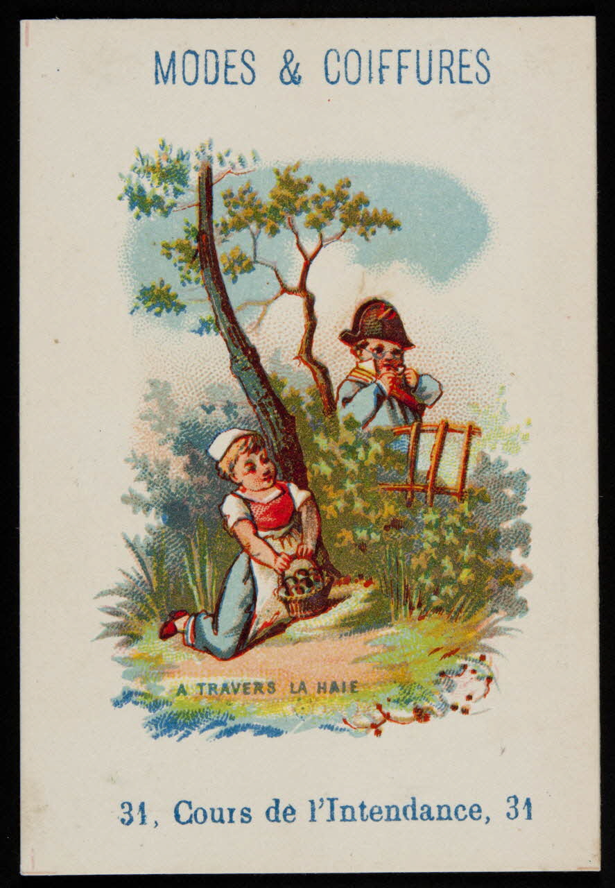 carte réclame chromo Dôle 1880-1882 1995.1.1819.5 Photo