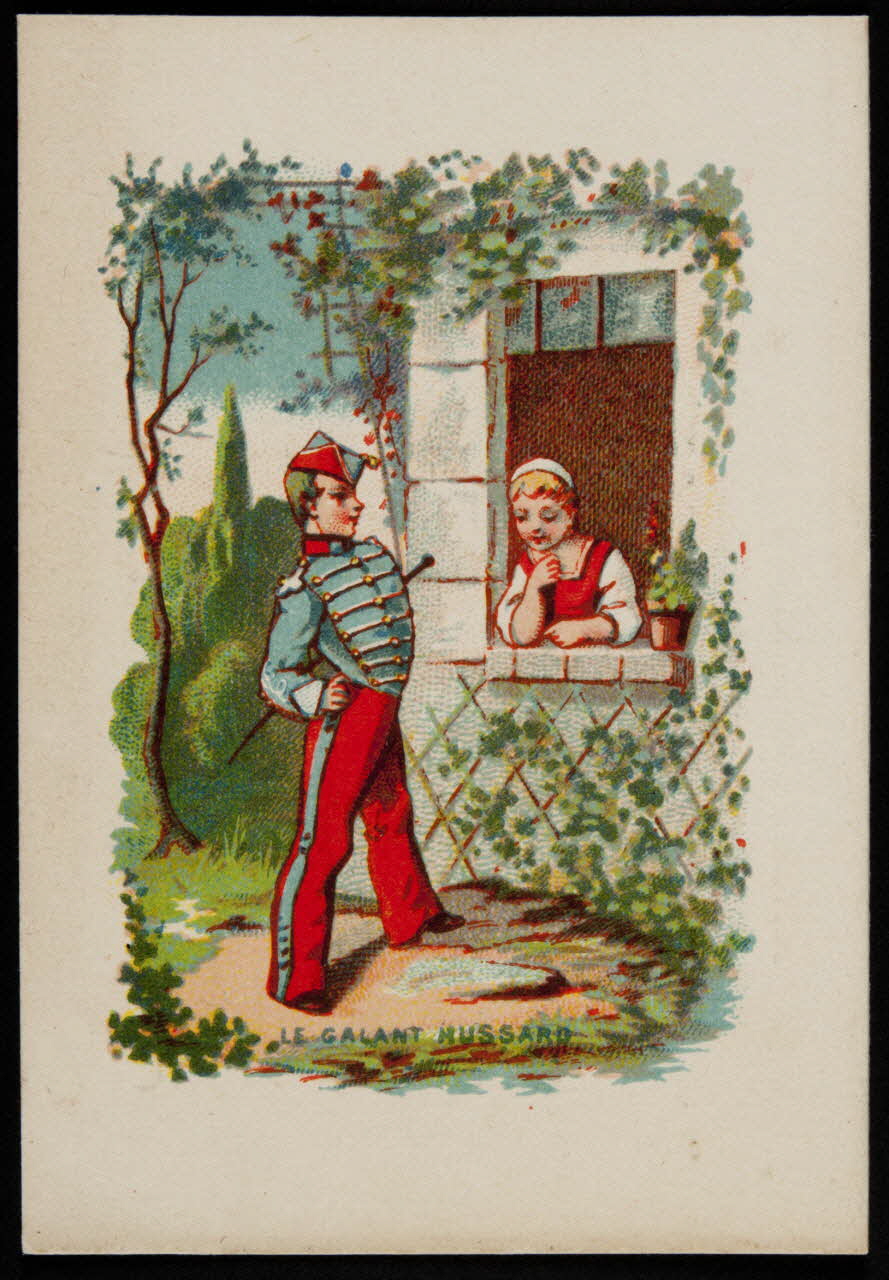 Harvieu carte réclame chromo Dôle 1880-1882 1995.1.1819.8 Photo