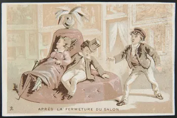 Alfred Clarey carte réclame chromo France 1878-1893 1995.1.182.1 Photo